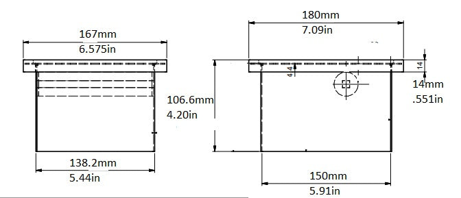 Knock Chute 6 X 5.5 X 4